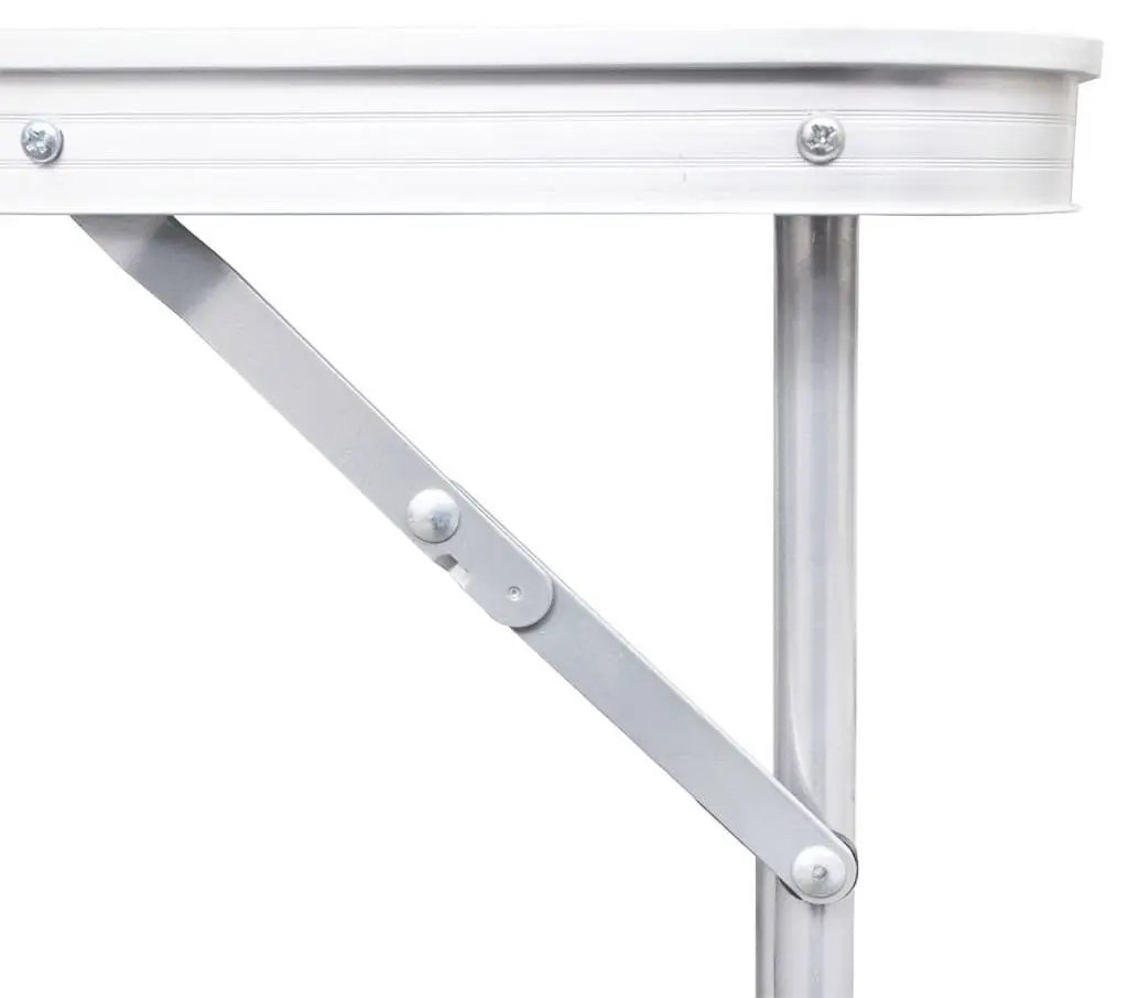 Masa pliabila VidaXL 41326 (White) - 5