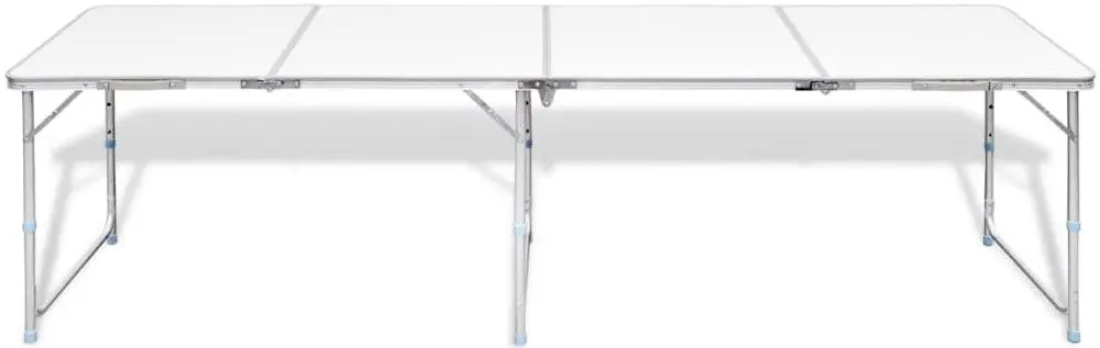 Masa pliabila VidaXL 41327 (White) - 6