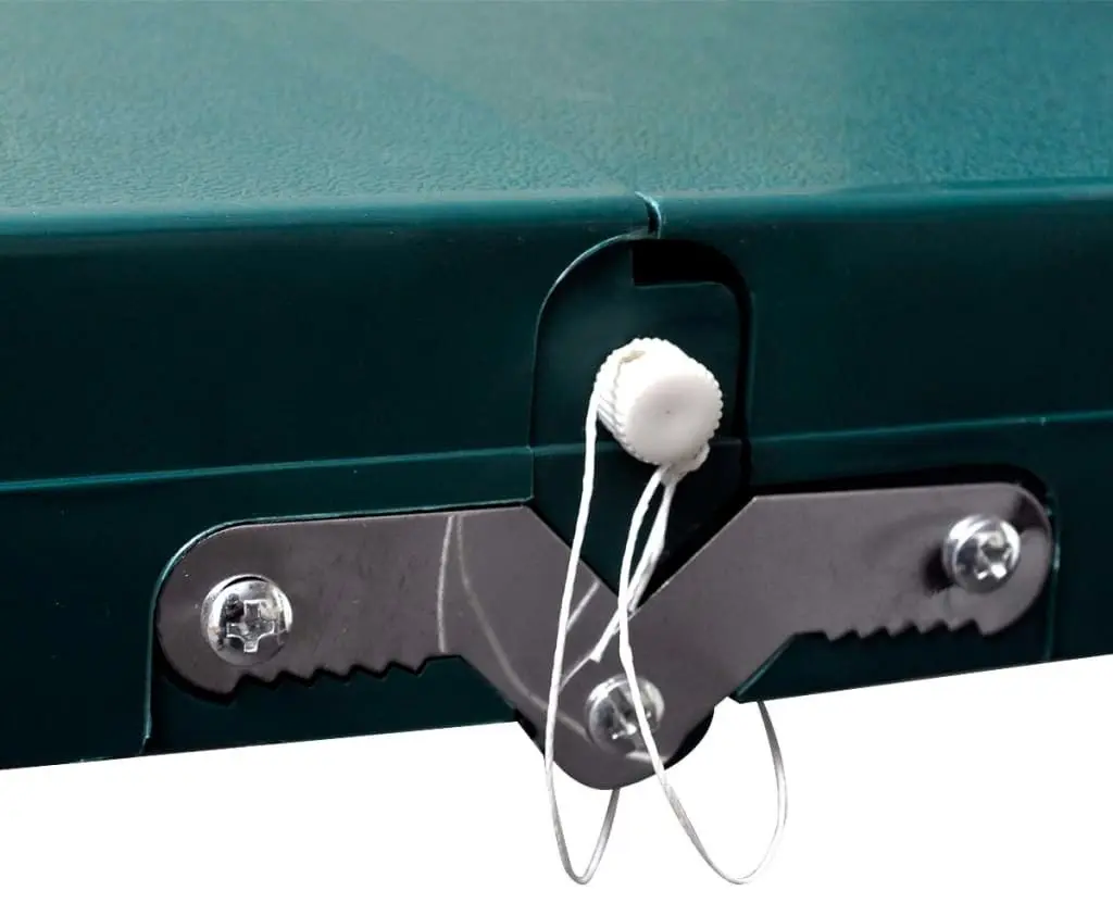 Стол складной VidaXL 41456 (Green/Silver) - 4