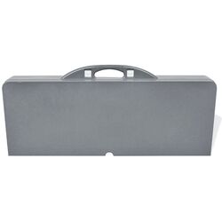 Стол складной VidaXL 41457 (Grey/Silver) Thumb