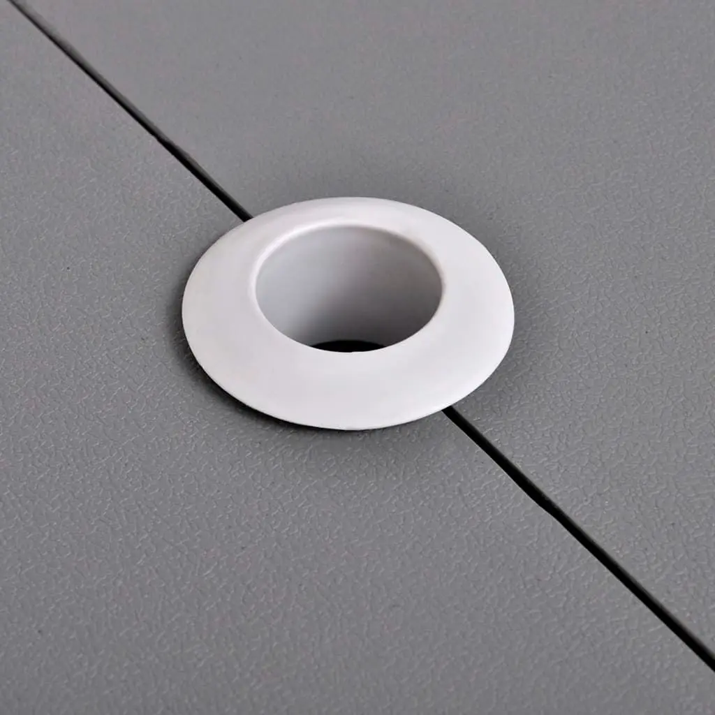 Стол складной VidaXL 41457 (Grey/Silver) - 6