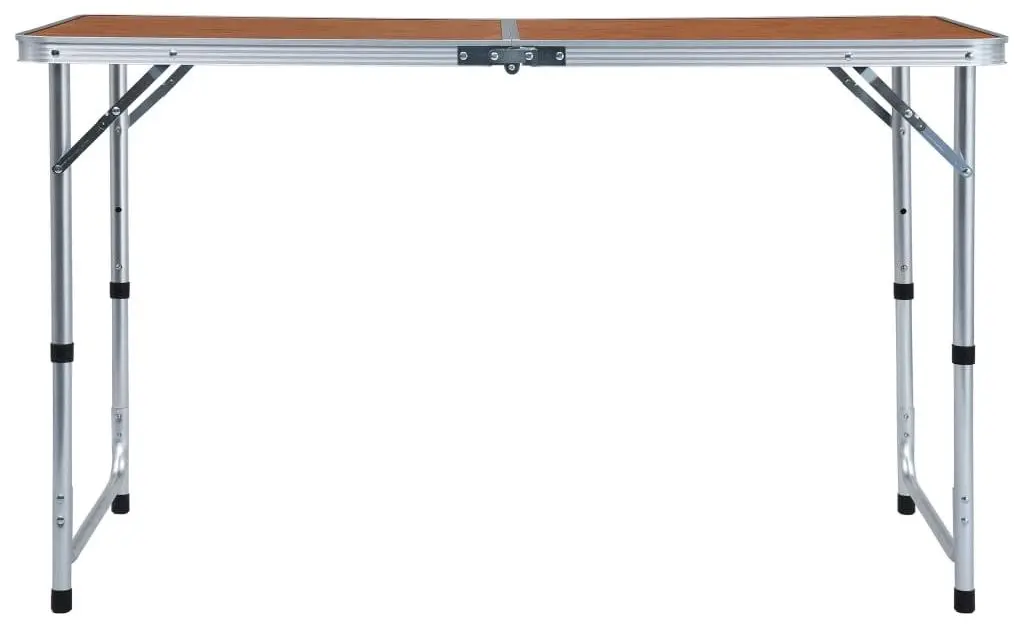 Masa pliabila VidaXL 48172 (Brown) - 3