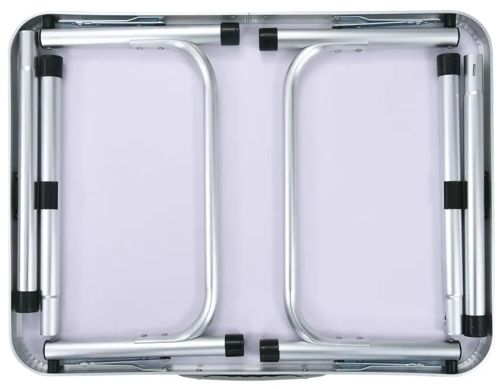 Masa pliabila VidaXL 48178 (White)