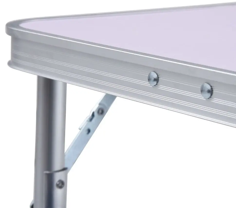 Masa pliabila VidaXL 48178 (White)