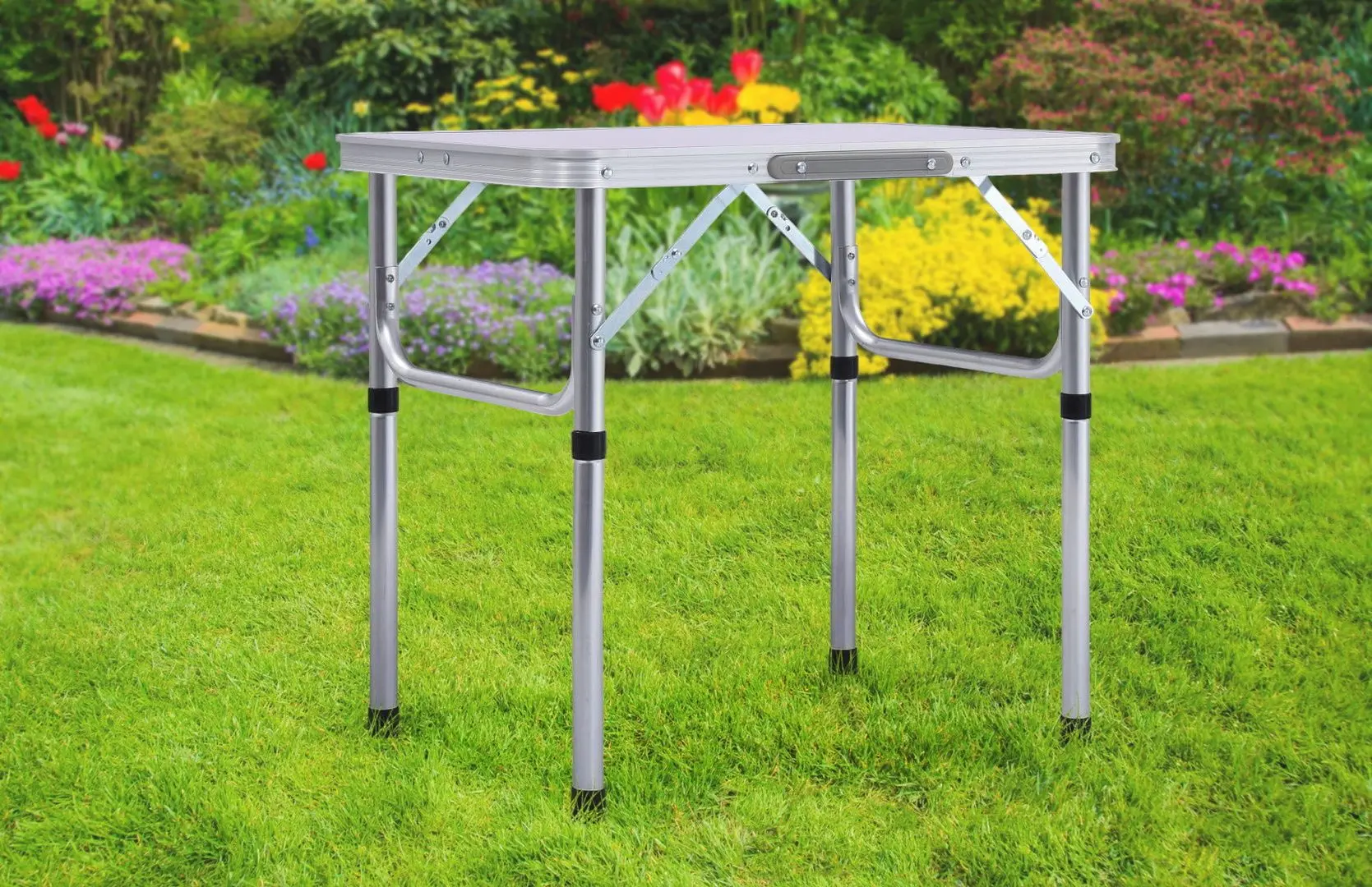 Masa pliabila VidaXL 48178 (White)