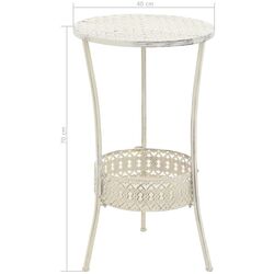 Стол VidaXL 245938 (White) Thumb