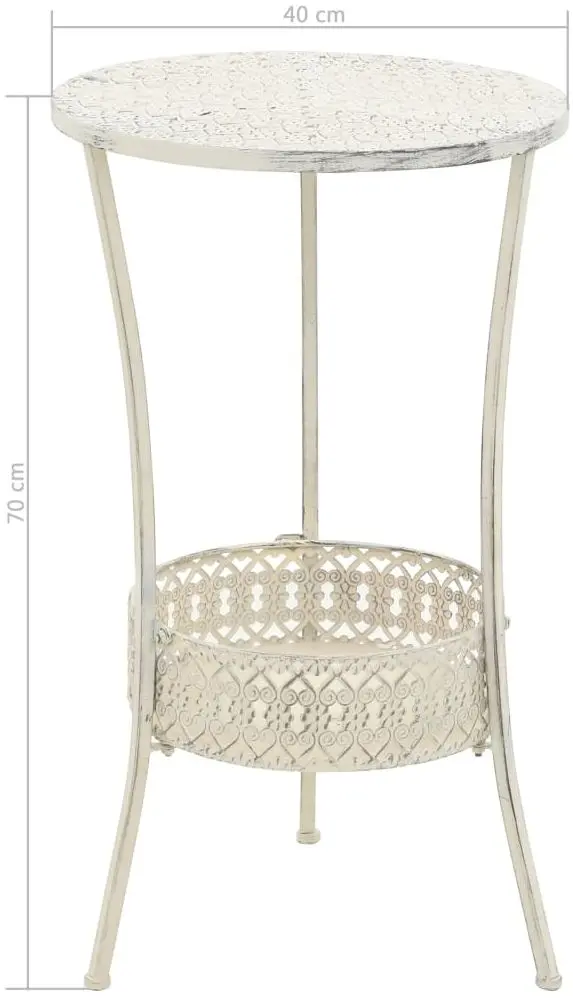 Стол VidaXL 245938 (White)