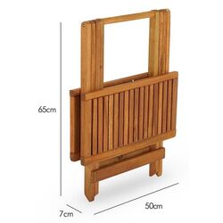 Masa pliabila Vonhaus 2500160 (Natural) Thumb