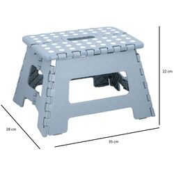 Taburet pliabil Alpina 1051314 (Grey) Thumb