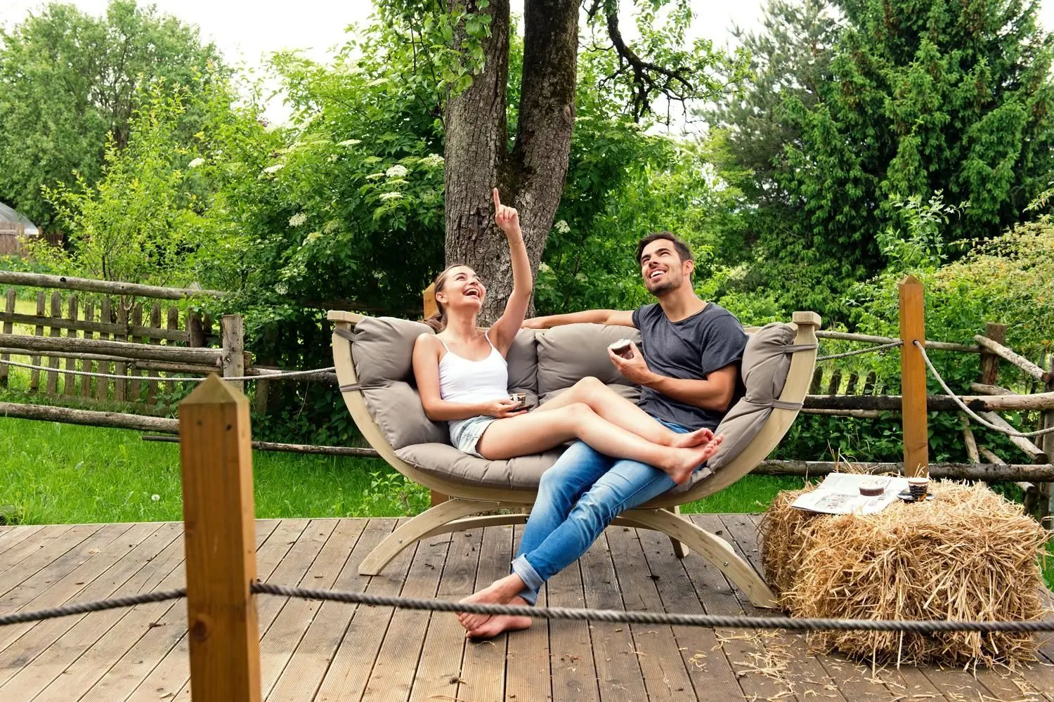 Canapea Amazonas Siena Due (Taupe)