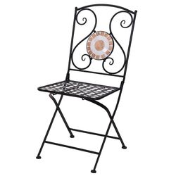 Scaun de grădină Ambiance Bistro Mozaic New (Black)
