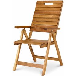 Scaun pliant Blooma Denia 76.5x107x86 (Acacia)