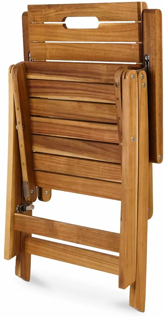 Scaun pliant Blooma Denia 76.5x107x86 (Acacia)