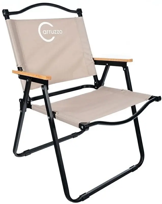 Складной стул Carruzzo Delux L66E2 (Beige/Black) - 2