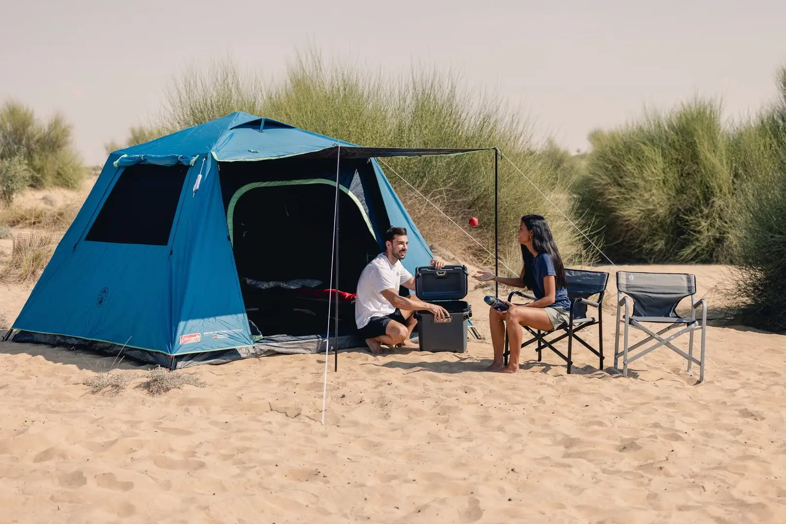 Scaun pliabil Coleman Quad Chair Aluminium (Grey) - 3