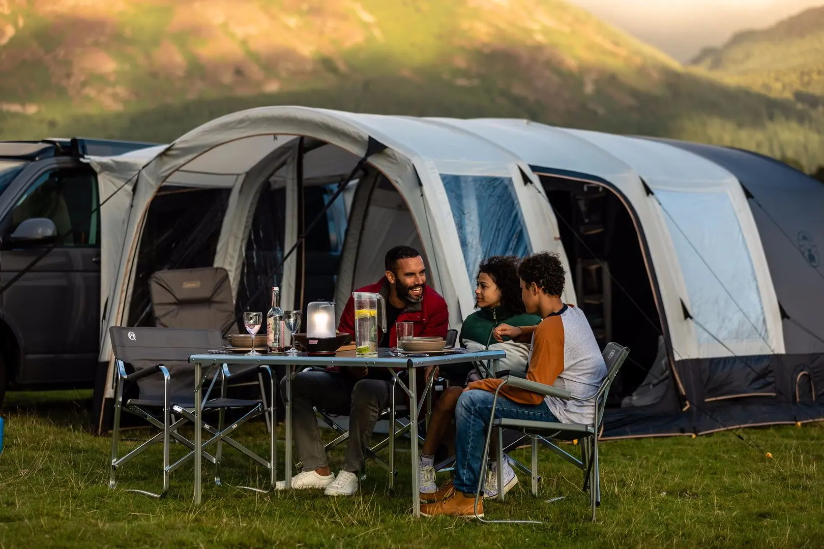 Scaun pliabil Coleman Quad Chair Aluminium (Grey) - 5