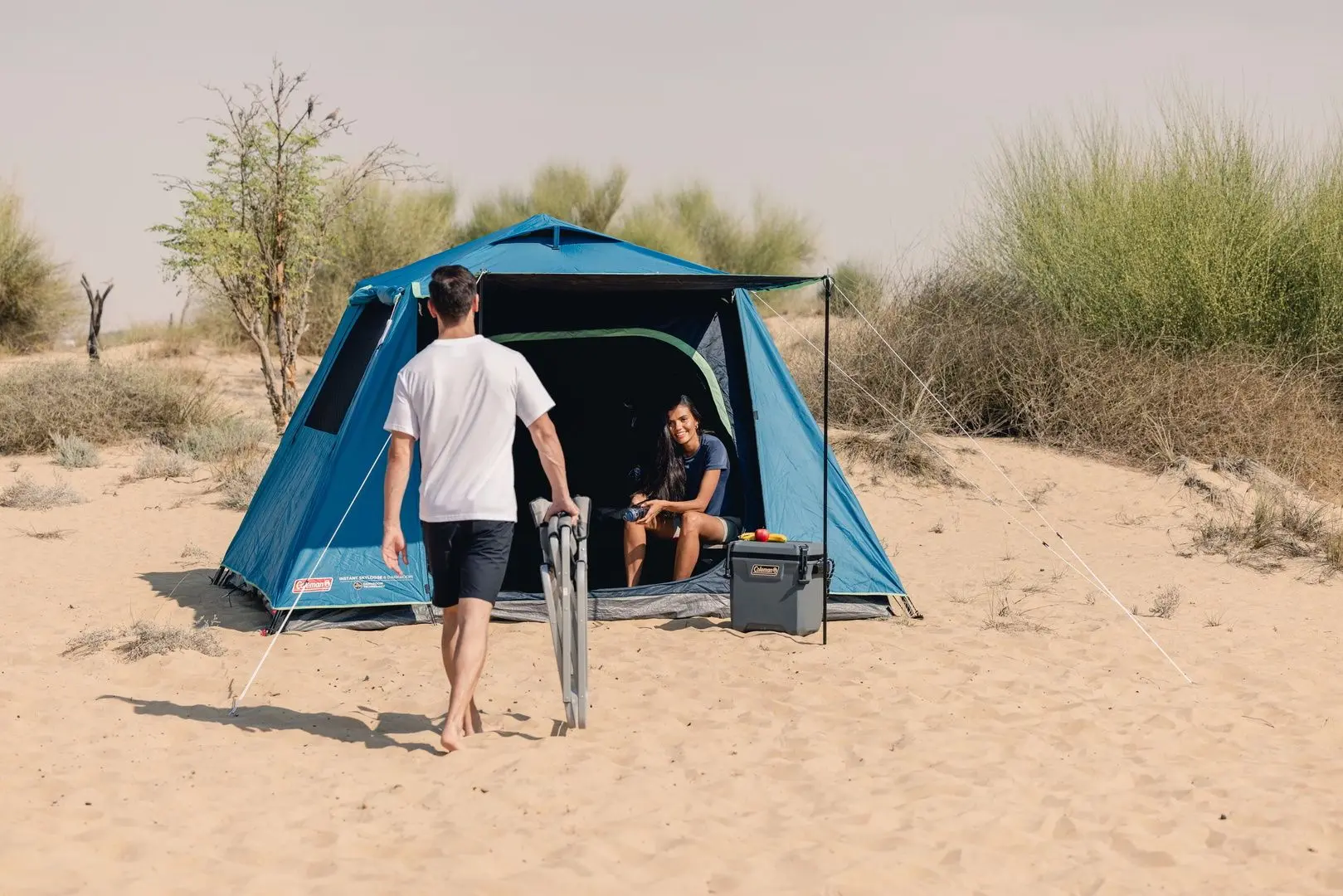 Scaun pliabil Coleman Quad Chair Aluminium (Grey) - 6