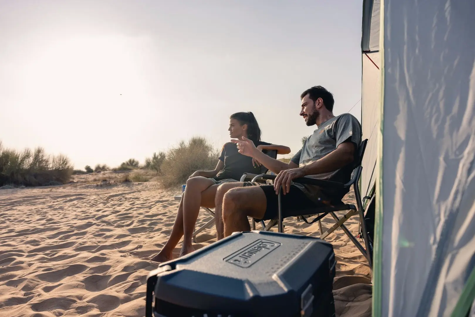 Scaun pliabil Coleman Quad Chair Aluminium (Grey) - 7