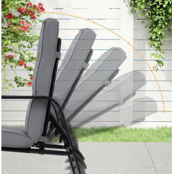 Set scaune de gradina Costway NP12944GR-2 (Gray) Thumb