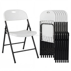 Set scaune pliabile Costway JV14598WH-6 (White)
