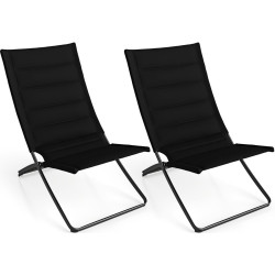 Set scaune pliabile Costway NP12947DK-2 (Black) Thumb