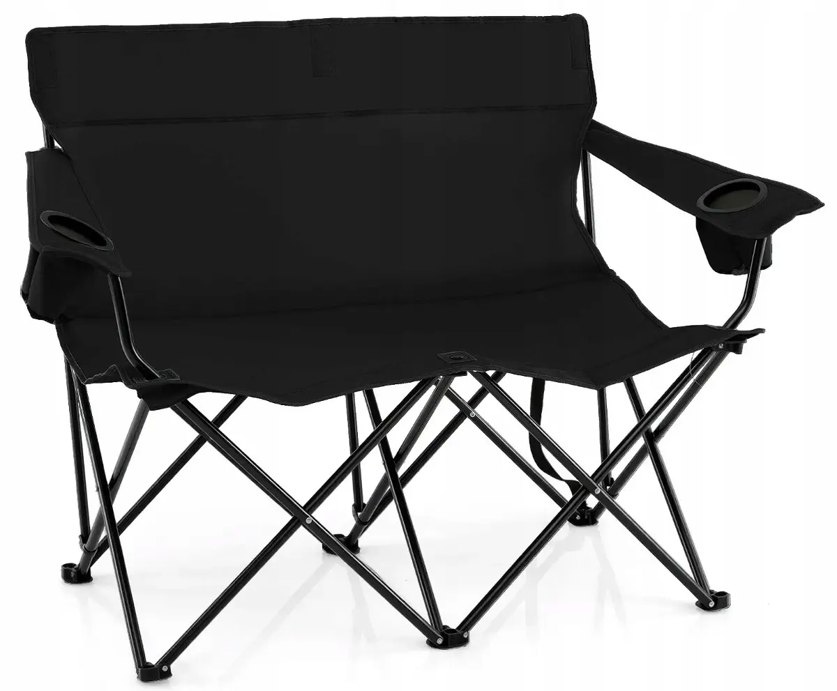 Кресло складное Costway NP12404DK (Black) - 2