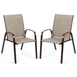 Set scaune de gradina Costway HW63630GR-2 (Grey) Thumb