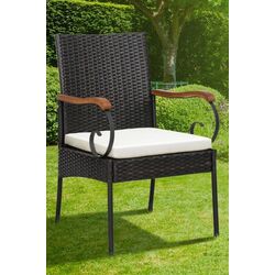 Set scaune de gradina Costway HW70833-2 (Brown/Ivory) Thumb