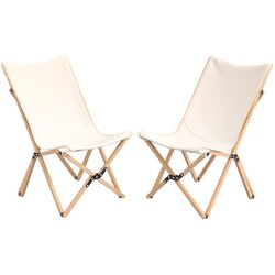 Set scaune de gradina Costway NP10906BE-2 (Beige) Thumb