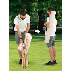 Set scaune de gradina Costway NP10906BE-2 (Beige) Thumb