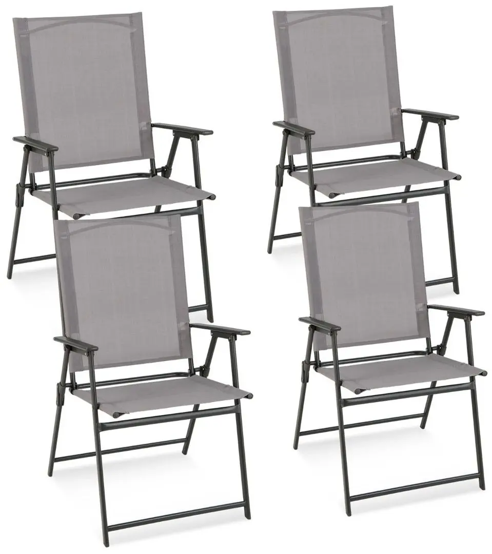 Набор садовых стульев Costway NP11024GR-4 (Grey)