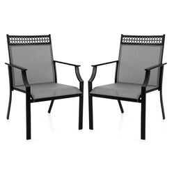 Set scaune de gradina Costway NP11362GR-2 (Grey) Thumb