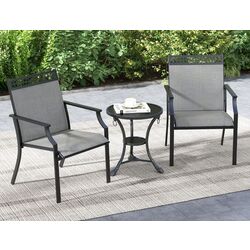 Set scaune de gradina Costway NP11362GR-2 (Grey)