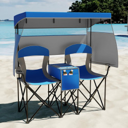 Набор садовых стульев Costway NP12644NY (Blue) Thumb