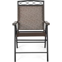 Set scaune de gradina Costway OP70338 (Brown) Thumb