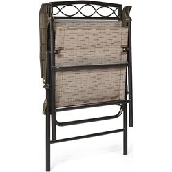 Set scaune de gradina Costway OP70338 (Brown) Thumb