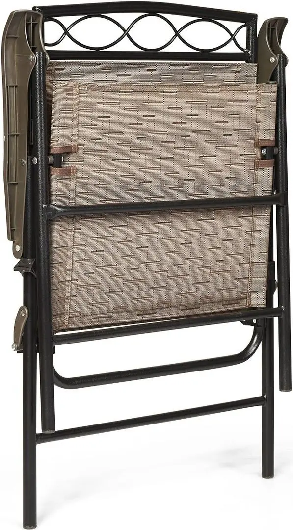 Set scaune de gradina Costway OP70338 (Brown) - 8