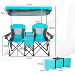 Set scaune de gradina Costway OP70569NY (Navy) Thumb