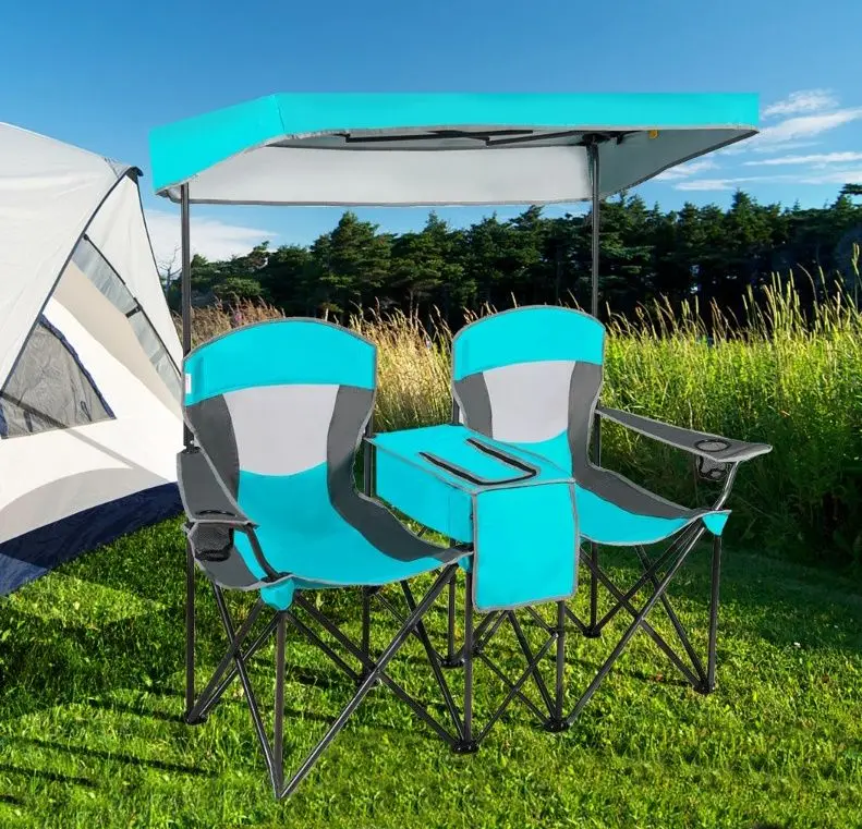 Set scaune de gradina Costway OP70569NY (Navy)