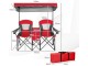 Set scaune de gradina Costway OP70569RE (Red)