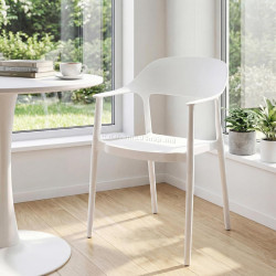 Scaun de gradina Costway JV13695WH-1 (White)