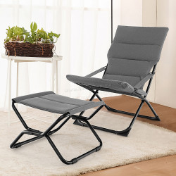 Scaun de gradina Costway NP11407GR (Grey)