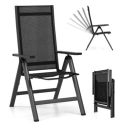 Scaun de gradina Costway NP11442DK-1 (Black) Thumb