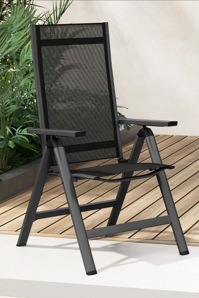 Scaun de gradina Costway NP11442DK-1 (Black)