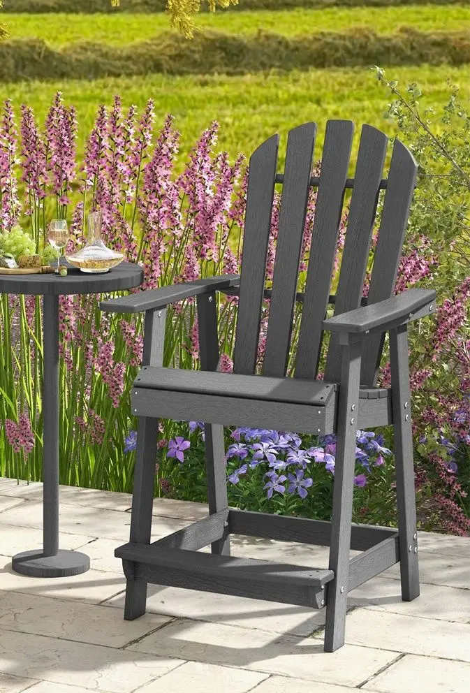 Scaun de gradina Costway NP11571GR (Grey)