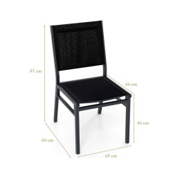 Scaun de gradina Costway NP11689DK-1 (Black) Thumb