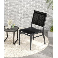 Scaun de gradina Costway NP11689DK-1 (Black)