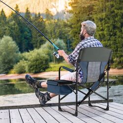 Scaun pliabil Costway NP10866BL (Blue) Thumb