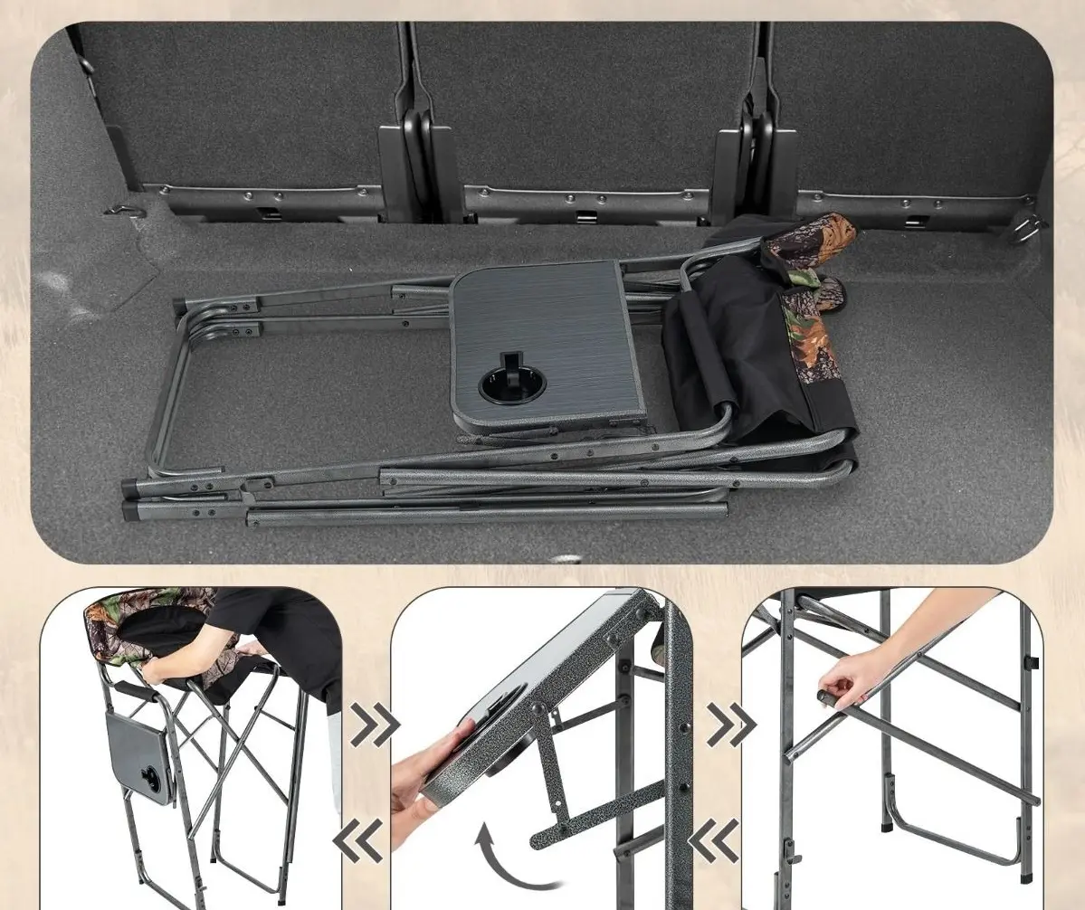 Складной стул Costway NP11272 (Black)