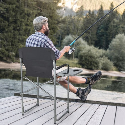 Складной стул Costway NP11272 (Black) Thumb